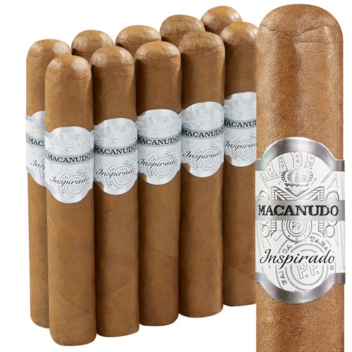 Macanudo Inspirado White Robusto (5.0"x50)Pack of 10